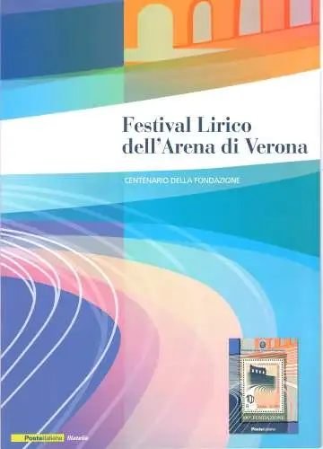 2013 Italien - Republik, Folder - Festival Lirico Arena Verona Nr. 340 - postfrisch **