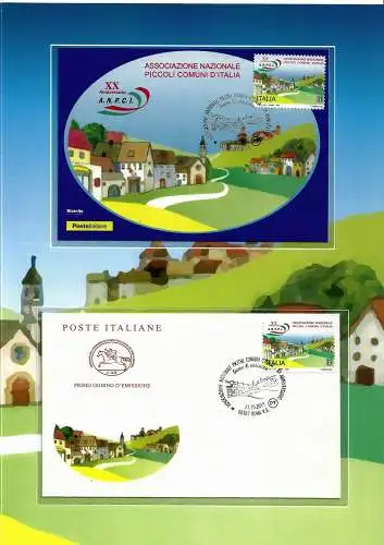 2019 Italien, Folder, Association Nazionale Piccoli Comuni d'Italia n714 - MNH **