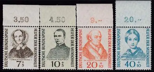 1955 DEUTSCHLAND - Nr. 98/101 MNH/**