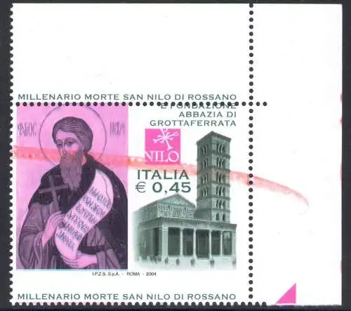 2004 Italien - Republik, San Nilo Farben geändert, Doppelschrift Nr. 2426 postfrisch **