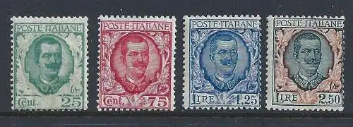 1926 Italia - Floreale n. 200/203 - 4 Werte - postfrisch**