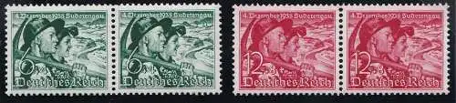 1938 Deutschland Drittes Reich, Nr. 625/626 - postfrisch**