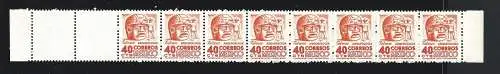 1950-52 MEXICO, YT 633 40c. vermiglio MNH/** VARIETÉ