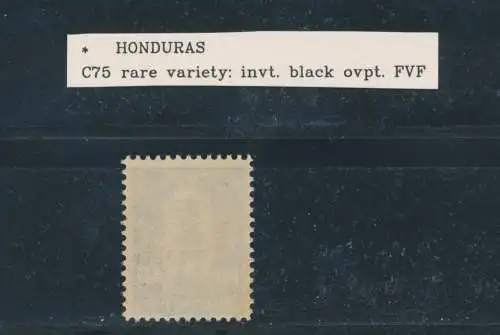 1932 HONDURAS, YT PA 58 MLH* - ÜBERDRUCKTE SORTE