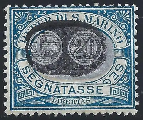 1931 SAN MARINO, Segnatasse Nr. 36a MLH*