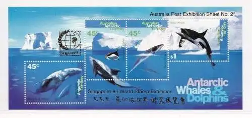 1995/96 AUSTRALISCHE ANTARKTIS - BF 2 MNH **