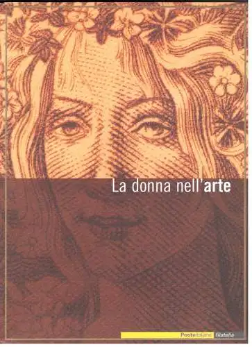 2002 Italien - Republik, Folder - La Donna nell'Arte MNH **