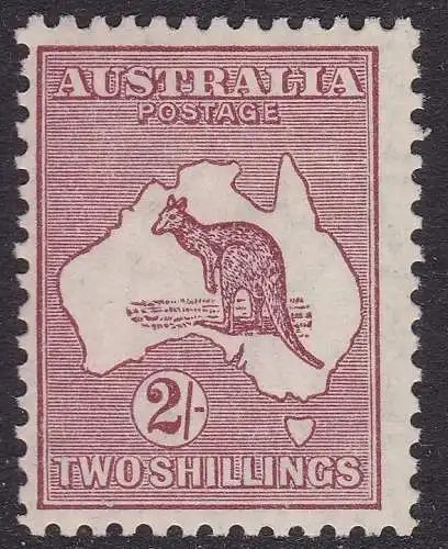 1929 AUSTRALIEN - SG 110 2 / braun MLH / *