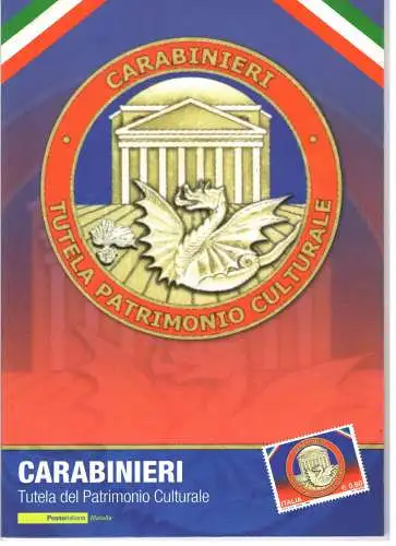 2009 Italien - Republik, Folder - Carabinieri Tutela Cultura Nr. 194 postfrisch **