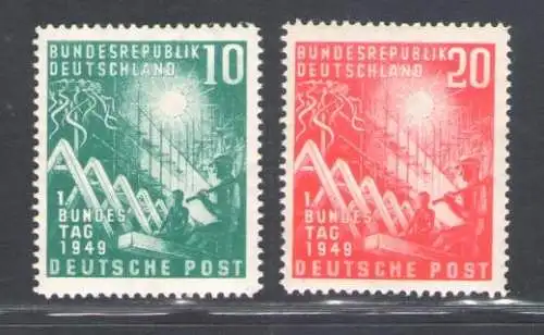 1949 Deutschland - Republik - Mi.Nr. 111/12 - postfrisch**