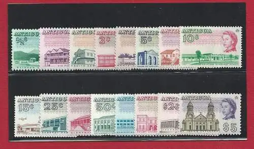 1966 ANTIK - Stanley Gibbons Nr. 180-195 - 16 Werte - postfrisch **