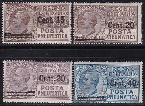 1924-25 Königreich Italien, Luftpost 4/7 MNH/**