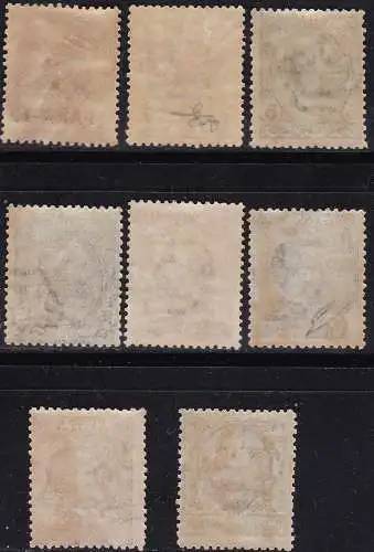 1921-22 Konstantinopel, Nr. 33/40 MNH/**