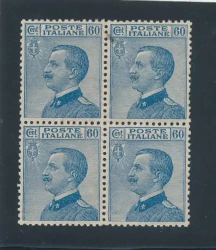 1923 Italien - Nr. 157, 60 Cent hellblau, postfrisch** - Sehr gute Zentrierung