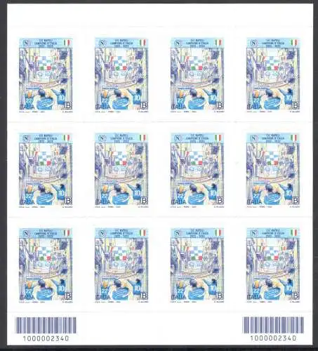 2023 Italia Repubblica, SSC Napoli - Campione d'Italia - MNH **