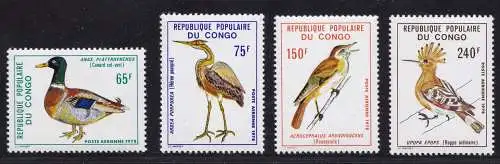 1978 KONGO - Birds/VocelliYvert PA 239/242 Serie von 4 Val. MNH/**