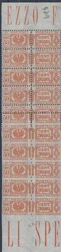 1930 Italien - Postpakete, Nr. 28ib - 50 c. orange - postfrisch**