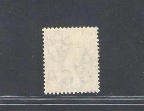 1904 Britische Jungferninseln - 5s. grün und blau Stanley Gibbons Nr. 62 - postfrisch**