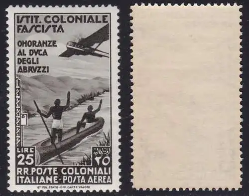 1934 Italien, Colonie Emissioni Generali, Posta Aerea n. 30, MNH **