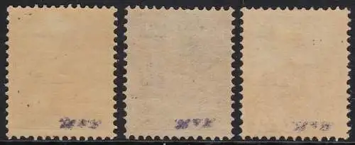 1929 CURACAO - Luftpost Nr. 1/3 Satz mit 3 Werten - postfrisch**