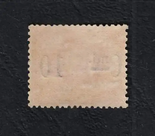 1892 SAN MARINO, Nr. 10, 10 Cent auf 20 Cent rot, postfrisch **