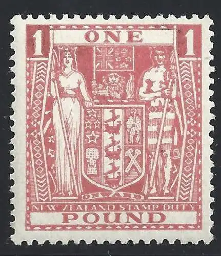 1950 Neuseeland, SG F203 MNH ** Signatur Sorani