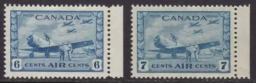 1942-43 KANADA - SG 399/400 2 Werte MNH/**