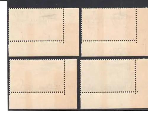 1934 Tripolitanien, Rom - Buenos Aires, Luftpost, Nr. 30/33 - postfrisch**