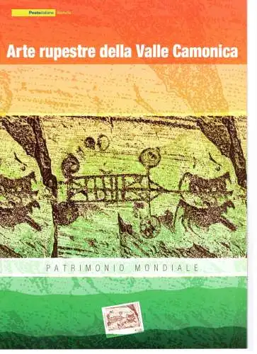 2009 Italien, Folder - Arte Rupestre della Valcamonica n. 190 - MNH **