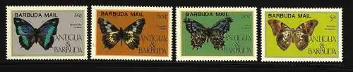 1985 Barbuda, Farfalle - Yvert n. 755/58 - postfrisch**