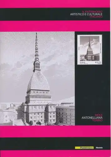 2013 Italien - Republik, Folder - Mole Antonelliana Torino - MNH **