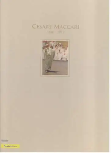 2019 ITALIEN, Box - Folder Cesare Maccari + Münzserie mit 9 Werten mit Silber - 1.200 Auflage postfrisch **