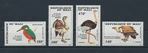 1985 Mali, Vögel - Luftpost Yvert Nr. 503-506 - 4 Werte - postfrisch **