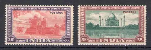 1949-52 Indien - Stanley Gibbson Nr. 321-322 - postfrisch **