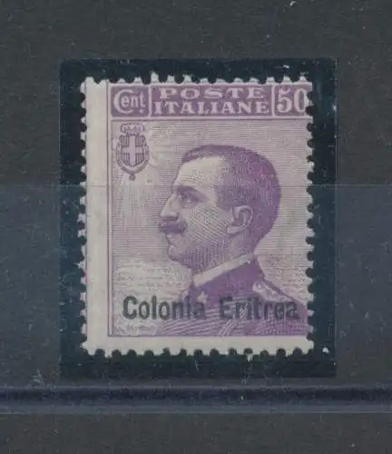 1916 Eritrea Nr. 39a - Dunkelviolett - postfrisch **