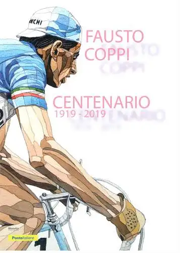 2019 Italien, Folder, Fausto Coppi Centenario Geburt Nr. 699 - MNH **