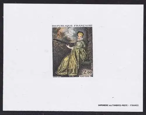 1973 FRANKREICH - Nr. 1765 Watteau MNH **