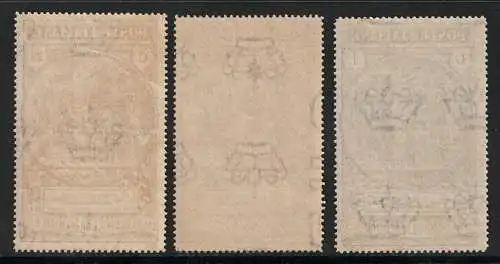 1923 Italien Königreich, Schwarzhemd Nr. 147/49, postfrisch**