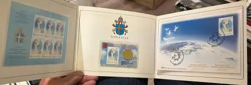 2011 Vatikan, Seligsprechung von Papst Johannes Paul II. - FOLDER - POSTFRISCH **