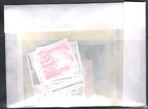 2007 Italien Republik, kompletter Jahrgang 66 Werte + 3 Zettel, postfrisch **