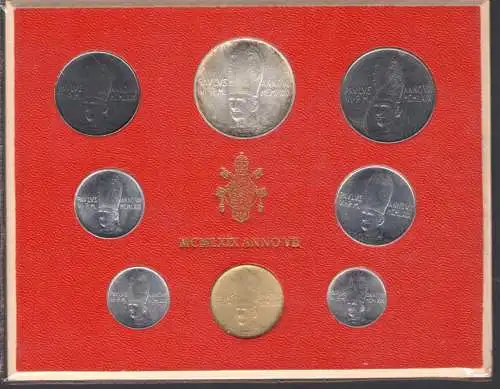 1969 Vatikan, Paul VI., Jahr VII, kompletter Jahrgang FDC