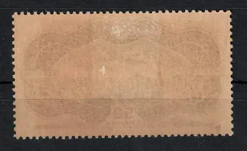 1936 FRANKREICH, Luftpost, Nr. 15, 50 Francs, Burelè, Flugzeug über Paris, MH*