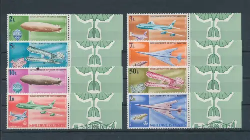1968 Malediven, SG Nr. 272/79 - 8 Werte - postfrisch**
