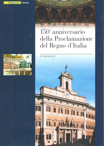 2011 Italia - Folder - 150. Einheit Italiens - Königreich Italien Nr. 255 - postfrisch **