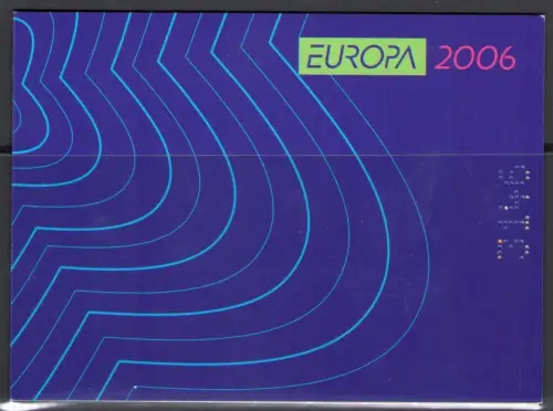 2006 EUROPA CEPT Bulgarien, Libretto, MNH**