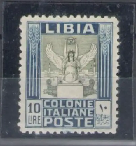 1937 Libyen, 11 lineare gezackte Malerei, kein Wasserzeichen Nr. 145 - postfrisch **