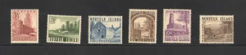 1953 Norfolk - Stanley Gibbons # 13-18 - 6 Werte - MNH **