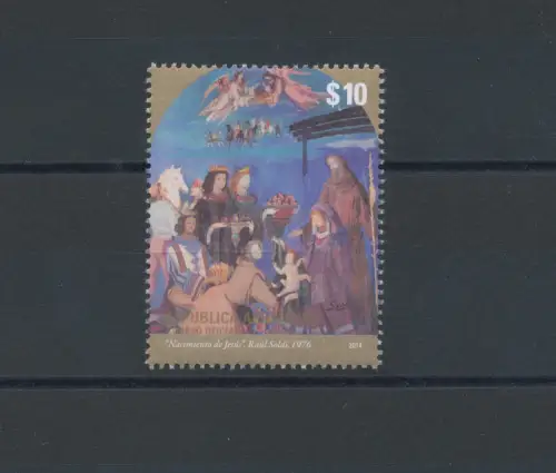 2014 Argentinien, Weihnachten, Fresken, Nr. 1689, Gemeinschaftsausgabe - postfrisch **
