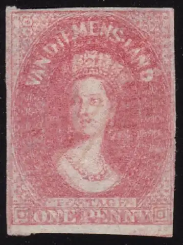 1857 TASMANIEN - SG Nr. 26 - 1d. hellrot-braun - NEU