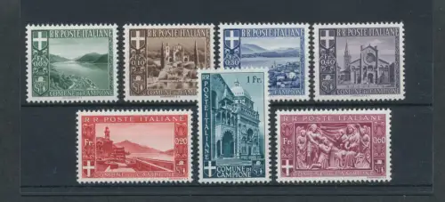 1944 MUSTER, Autonome Ausgabe, Nr. 6/12 - Landschaften und Ansichten - postfrisch**